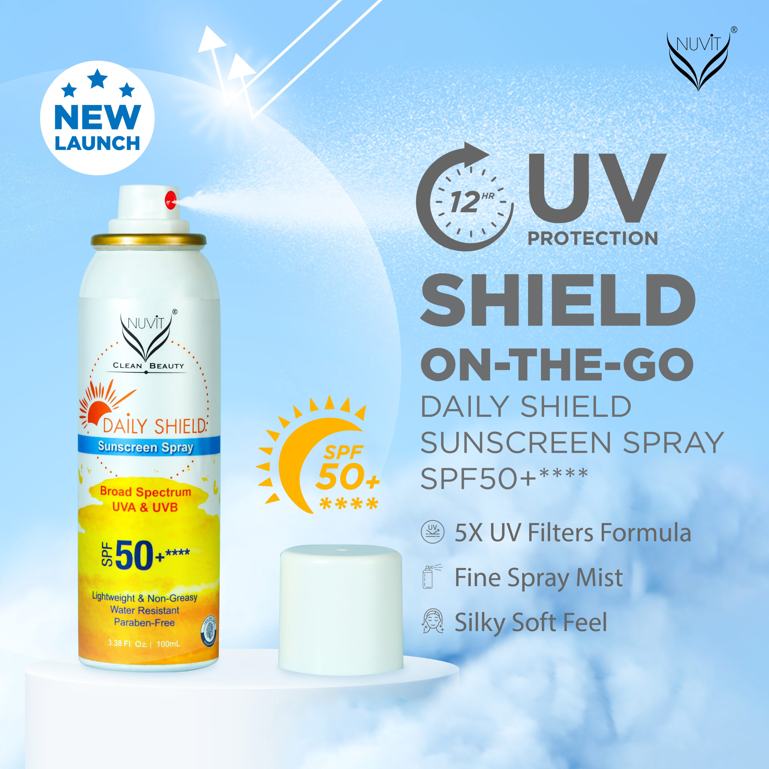 Sunscreen spray shop